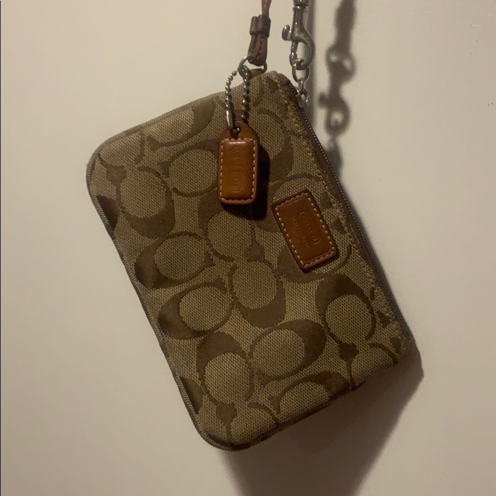 Coach wristlet